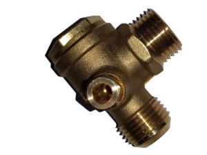 ZAWÓR ZWROTNY KOMPRESORA SPRĘŻARKI 1/2 1/2 1/8