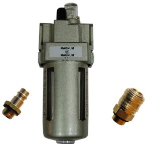 Smarownica naolejacz do kompresora sprężarki AL-3000 - 1/4 + szybkozłącze i wtyk zatrzaskowy