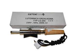 Lutownica oporowa grzałkowa kolbowa LG 200 200W