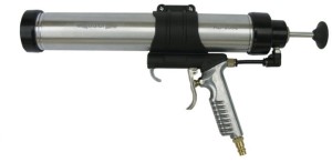 PISTOLET PNEUMATYCZNY DO SILIKONU MAS GĘSTYCH 2W1 600ml