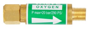 Bezpiecznik tlenowy przyreduktorowy