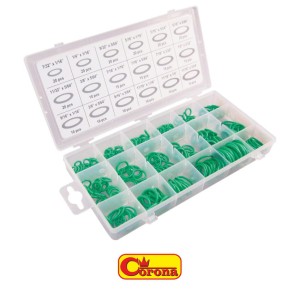 ZESTAW ORINGÓW ORINGI USZCZELKI KLIMATYZAC. CORONA