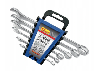 ZESTAW KLUCZE PŁASKO OCZKOWE 6-17 mm CORONA C7340