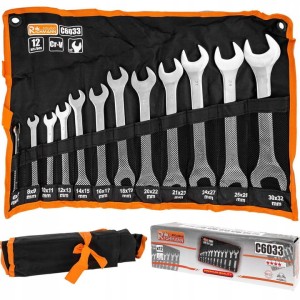 CORONA ZESTAW KLUCZY PŁASKICH 6-32MM 12SZT C6033