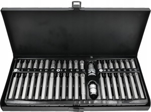 CORONA KLUCZE IMBUSOWE TORX HEX SPLINE 40szt C6940