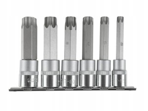 KLUCZE TRZPIENIOWE TORX LISTWA 1/2 6ELE CORONA