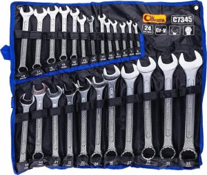 KLUCZE PŁASKO-OCZKOWE CORONA 24EL.C7345 6-32mm