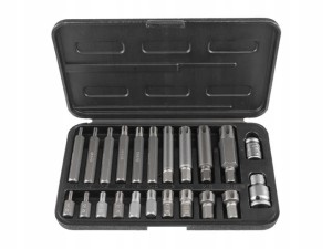 ZESTAW KLUCZY ZESTAW BITÓW RIBE 10 MM 22ELE CORONA