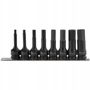 KLUCZE UDAROWE 8 szt. IMBUS H5-H19 RICHMANN C6951