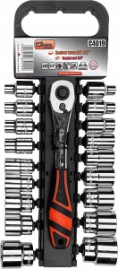 ZESTAW NASADEK 19 SZTUK, Z GRZECHOTKĄ 1/2''