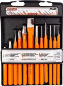 ZESTAW PUNKTAKÓW PRZECINAKÓW CR-V 12 SZTUK + ETUI