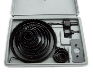 Otwornica do gips kartonu 19-127mm 16 elem. CORONA