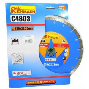 TARCZA DIAMENTOWA SEGMENT 230 MM 22,23 mm