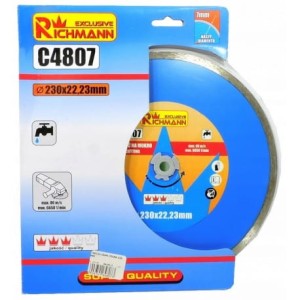 TARCZA DIAMENTOWA PEŁNA 230 MM 22,23 mm