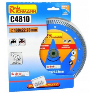 TARCZA DIAMENTOWA TURBO 180 MM 22,23 mm