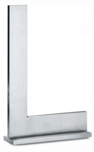 RICHMANN Kątownik ślusarski z stopką 500x280x30 mm