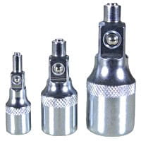 Adaptery 1/4`+3/8`+1/2`, 3 szt. C.20703