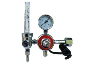 Reduktor do argonu i CO2 REDMINROT1 z podgrzewczem (24-36 V)