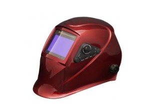 Przyłbica automatyczna Magnum POS-T Turbo czerwona