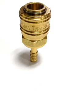 Szybkozłącze pneumatyczne Typ 26 na wąż 6 mm