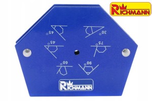 Kątownik magnetyczny 25kg RICHMANN C0476 6-kątny