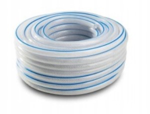 WĄŻ TECHNICZNY ZBROJONY 10MM PCV PRZEWÓD 10m 20Bar