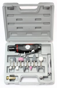 Szlifierka pneumatyczna trzpieniowa w komplecie AT-7032BK 3mm 6mm