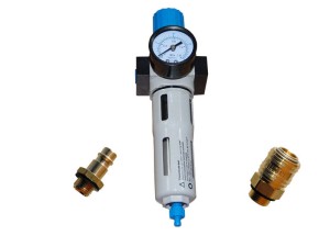 Filtro reduktor do kompresora sprężarki QFR2000-02 1/4'' + szybkozłącze i wtyk zatrzaskowy